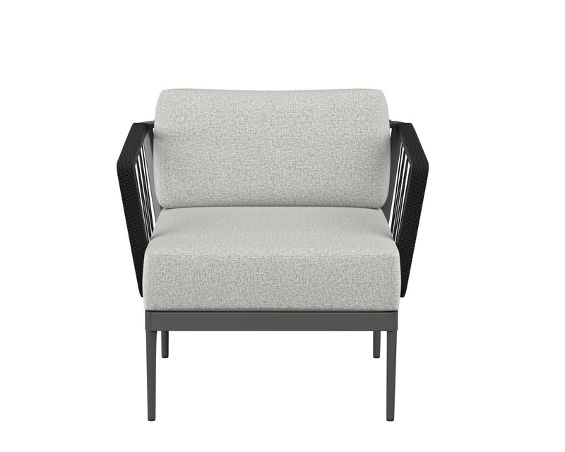 Tombula Outdoor Accent Chair - Dark Grey