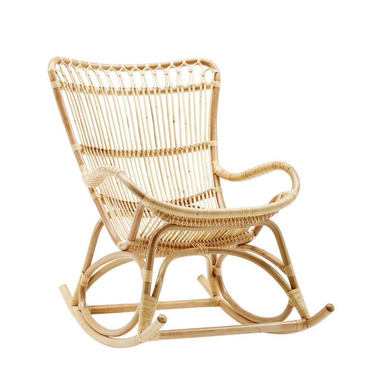 Klyne Natural Rattan Rocking Chair - Natural