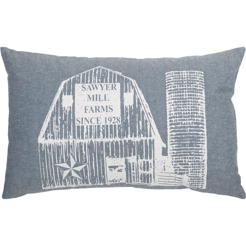 Kiraly Utca I 14 x 22 Pillow - Blue