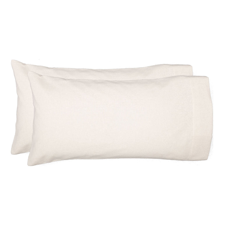 Athol King Pillow Case - White - Set of 2