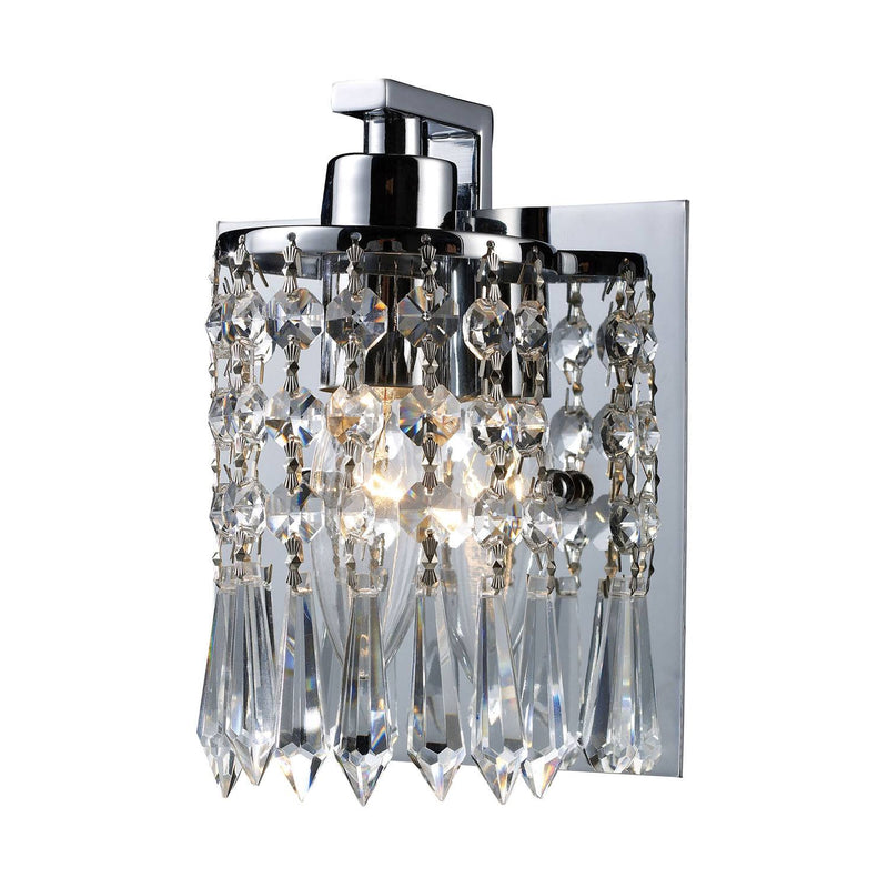 Argenteuil 1 Light Vanity Light - Polished Chrome