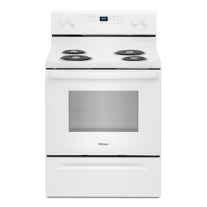 Whirlpool White Freestanding Electric Range (4.8 Cu. Ft.) - YWFC150M0JW