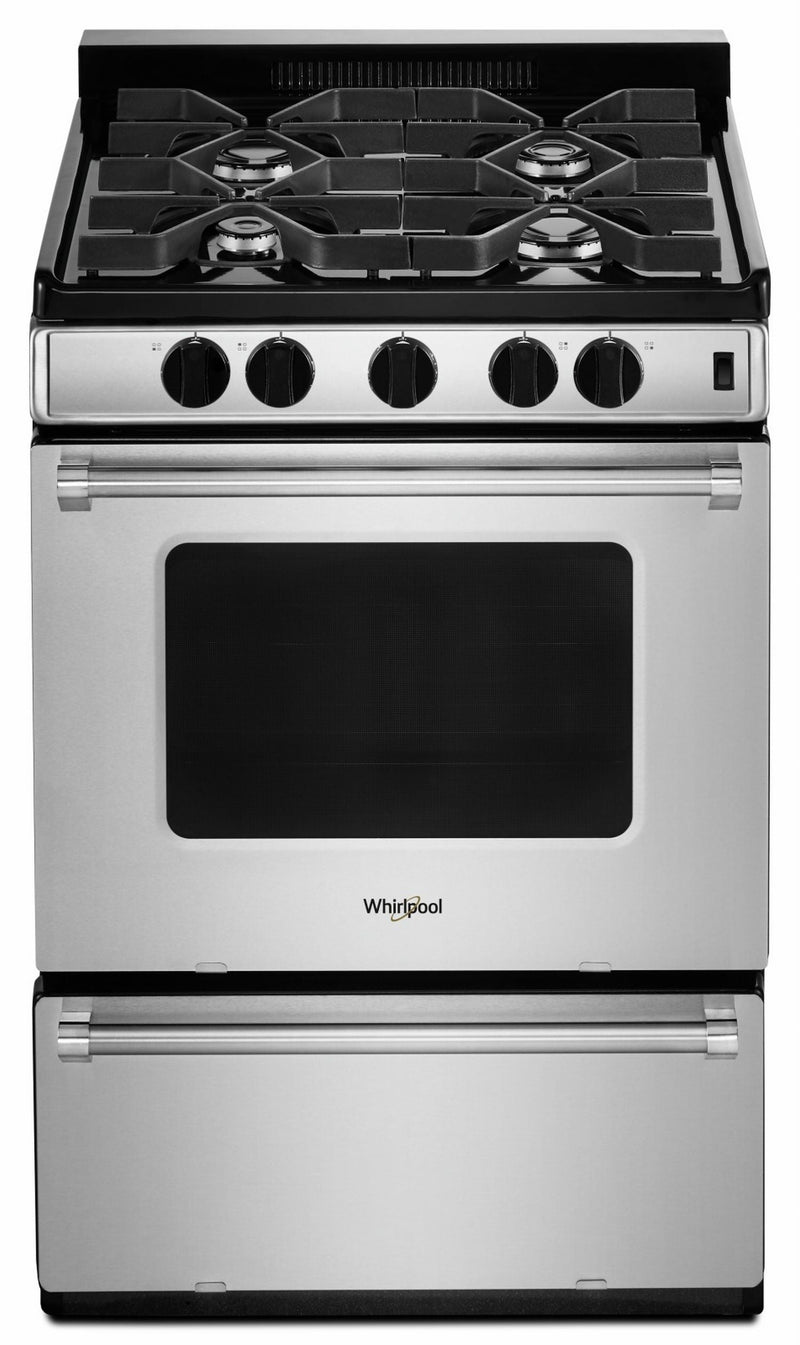 Whirlpool Stainless Steel Freestanding Gas Range (2.96 Cu. Ft.) - WFG500M4HS