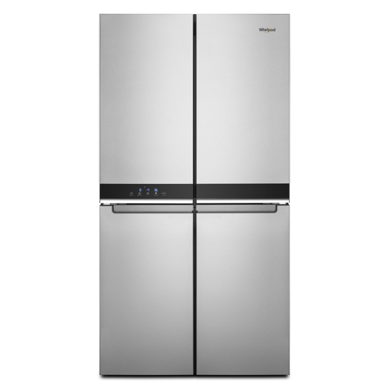 Whirlpool Fingerprint Resistant Metallic Steel French 4 Door Refrigerator (19.4 cu.ft.) - WRQA59CNKZ