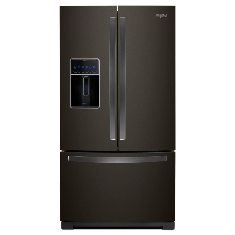 Whirlpool Black Stainless French Door Refrigerator (27 Cu. Ft.) - WRF757SDHV