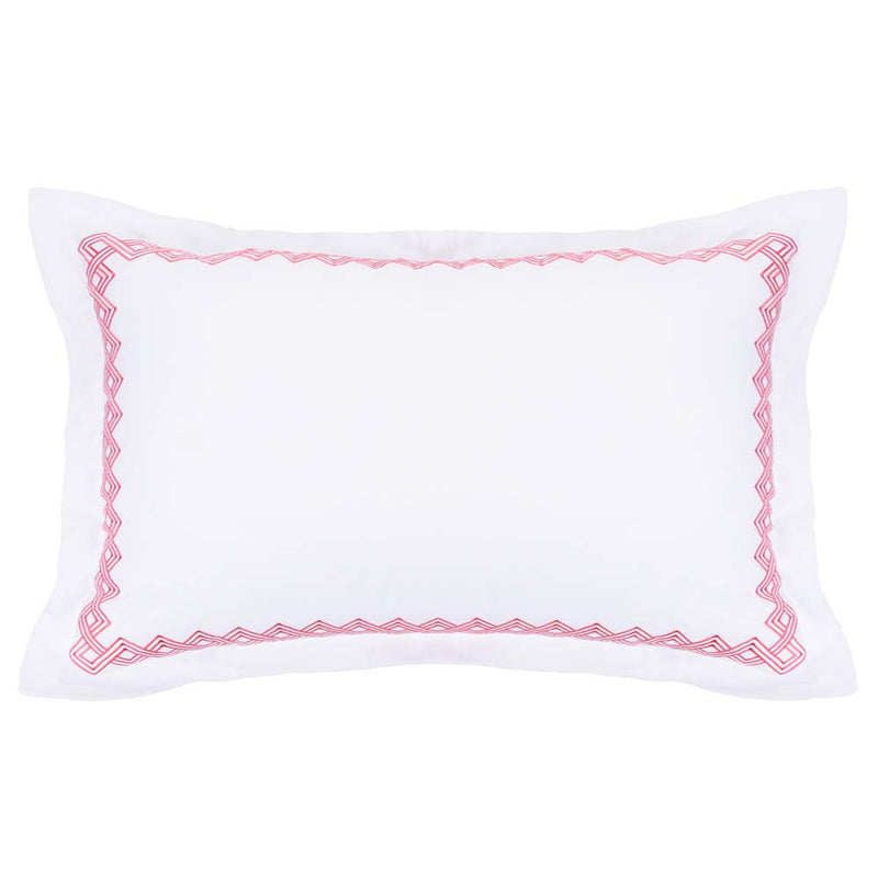 Zouff Sateen King Sham - Coral