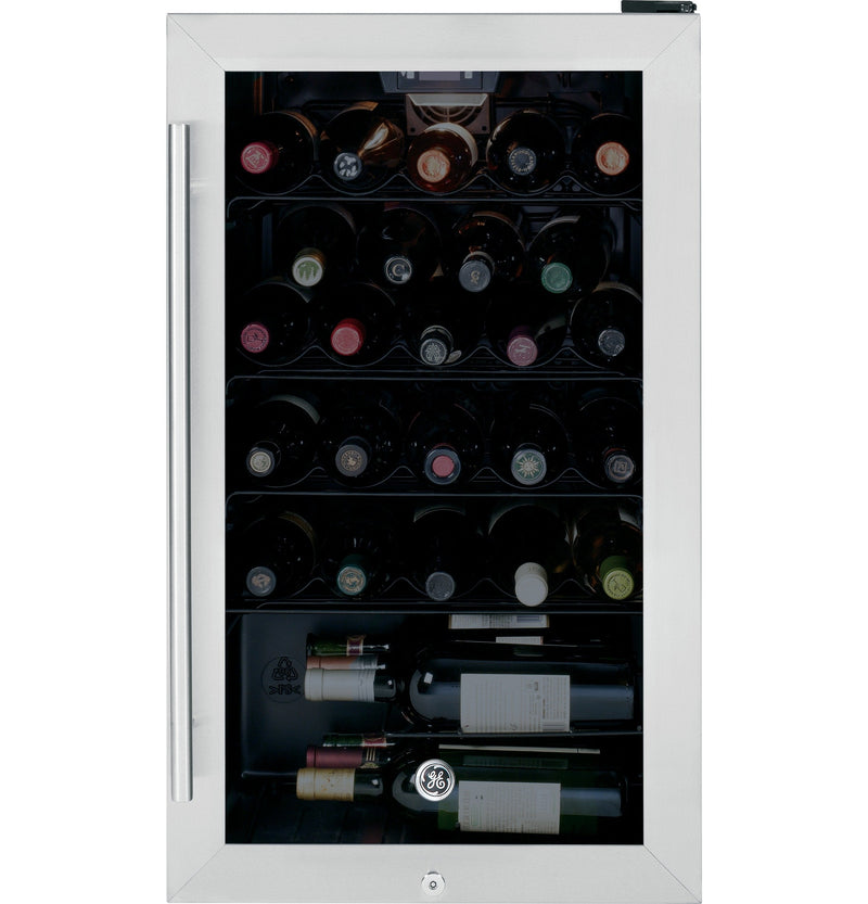 GE Stainless Steel Wine or Beverage Centre (4.1 Cu. Ft.) - GWS04HAESS