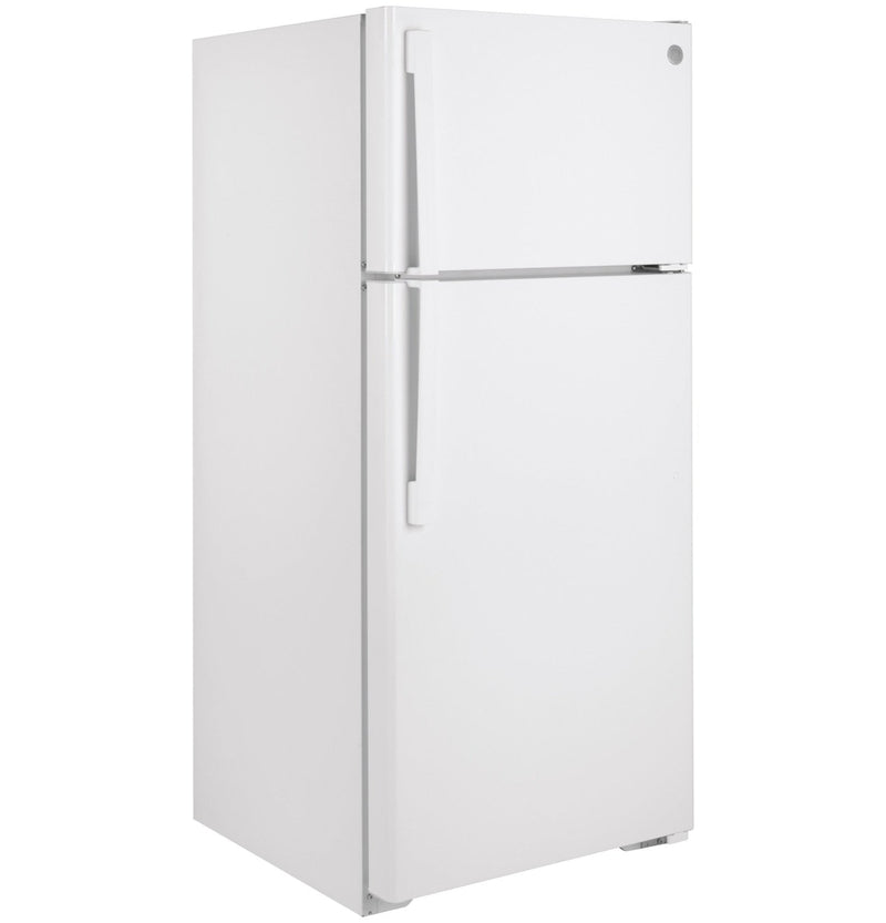 GE White Top Mount Refrigerator (16.6 Cu.Ft.) - GTE17DTNRWW