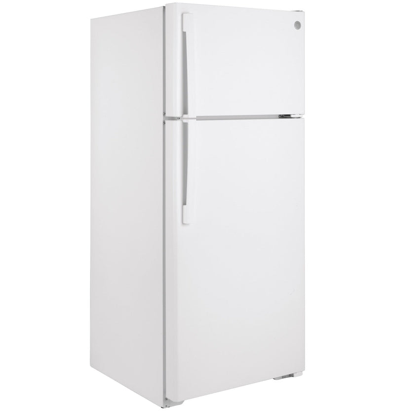 GE White Top Mount Refrigerator (17.5 Cu.Ft.) - GTE18DTNRWW