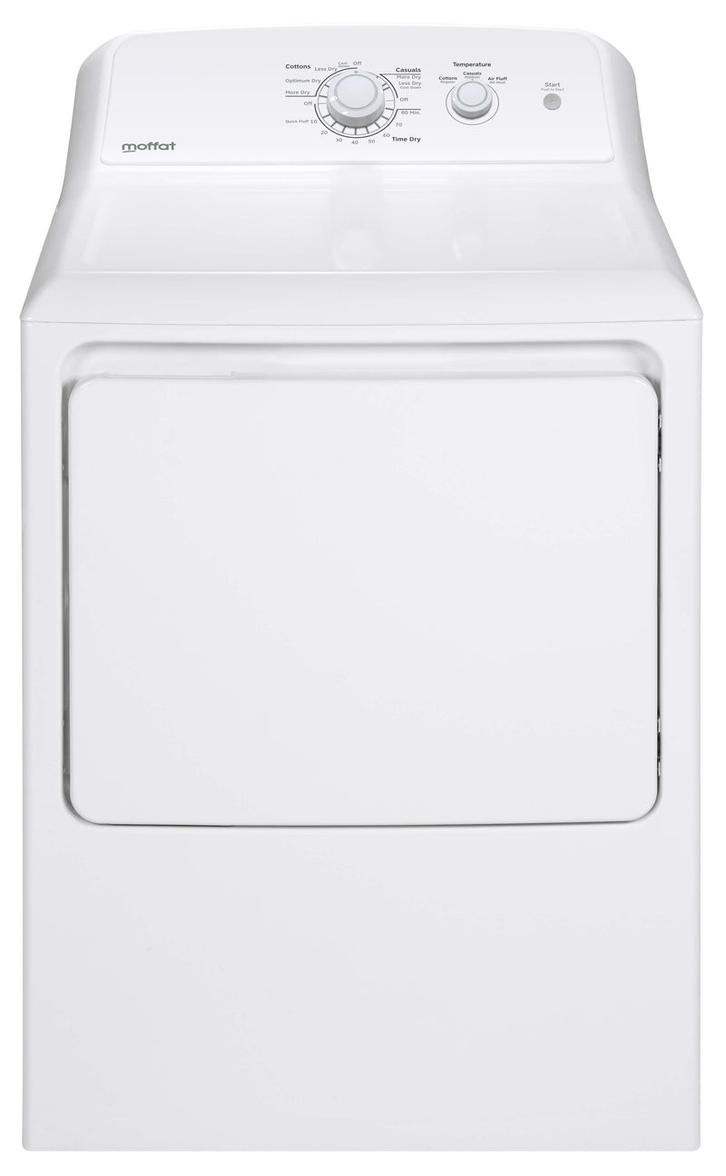 Moffat White Electric Dryer (6.2 Cu. Ft.) - MTX22EBMRWW