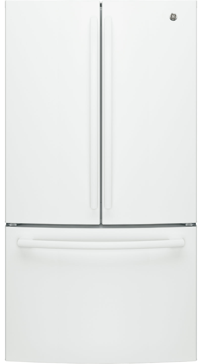 GE White French Door Refrigerator (27 Cu. Ft) - GNE27JGMWW