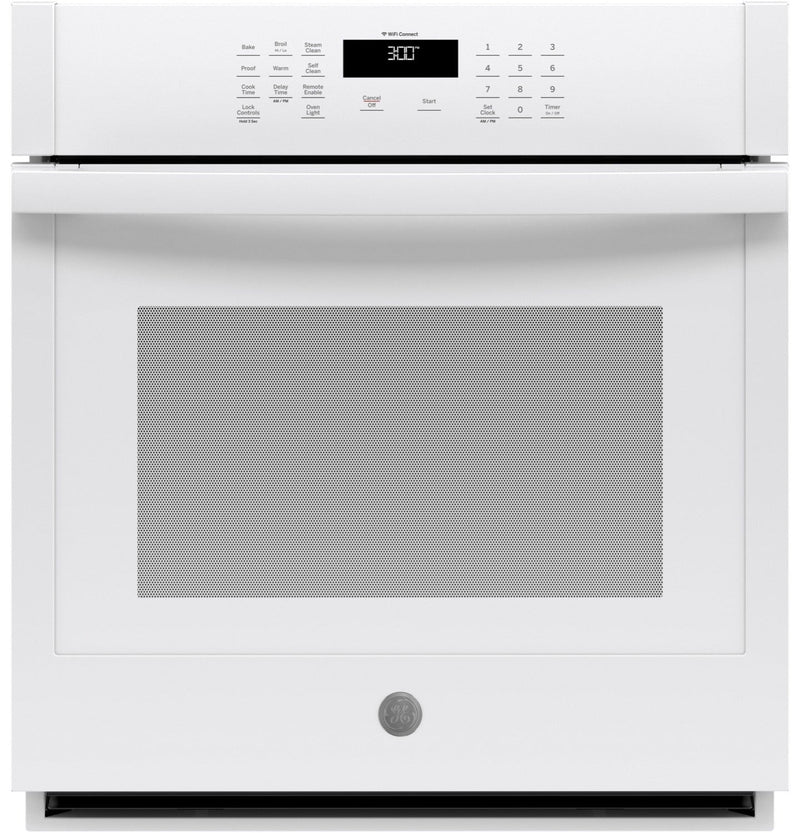 GE White Single Wall Oven (4.3 Cu.Ft.) - JKS3000DNWW