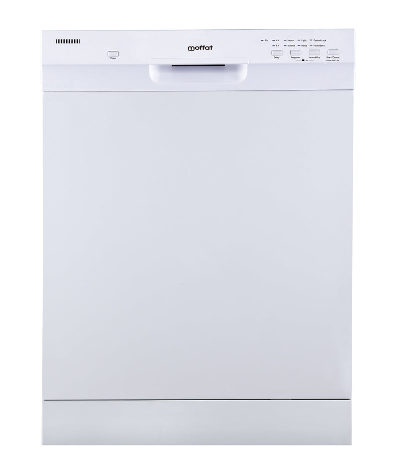 Moffat White 24" Built-In Front Control Dishwasher - MBF420SGPWW