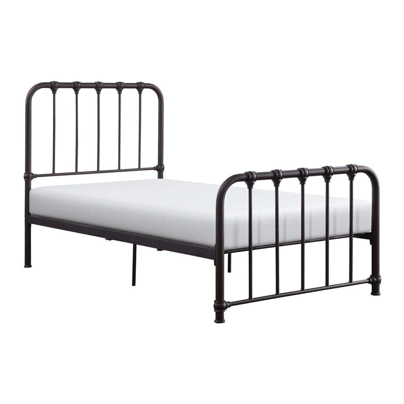 Matthew Twin Bed - Bronze
