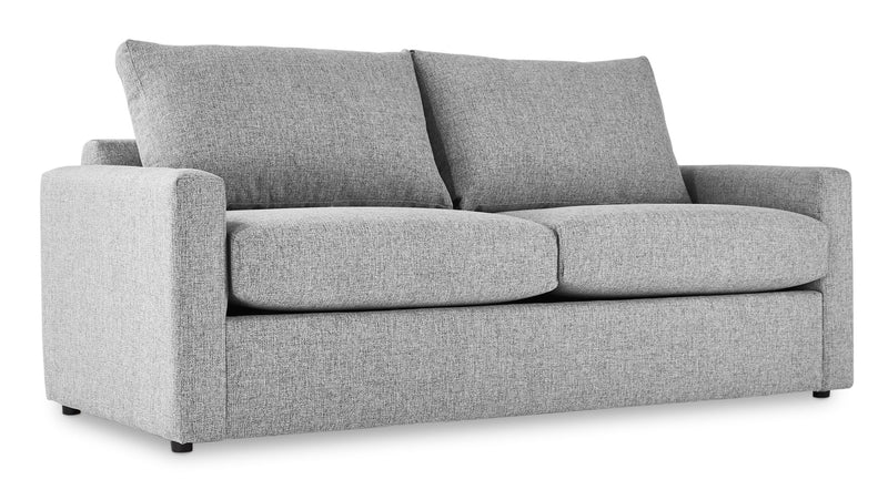 Hillier Queen Sofa Bed with Innerspring Mattress - Grey