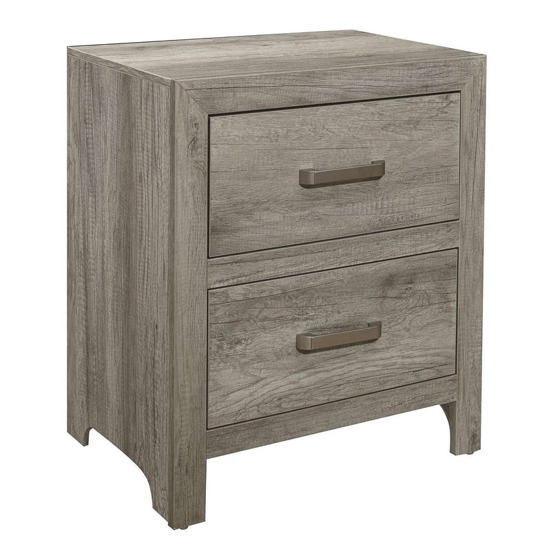Khalsa Night Table - Weathered Grey