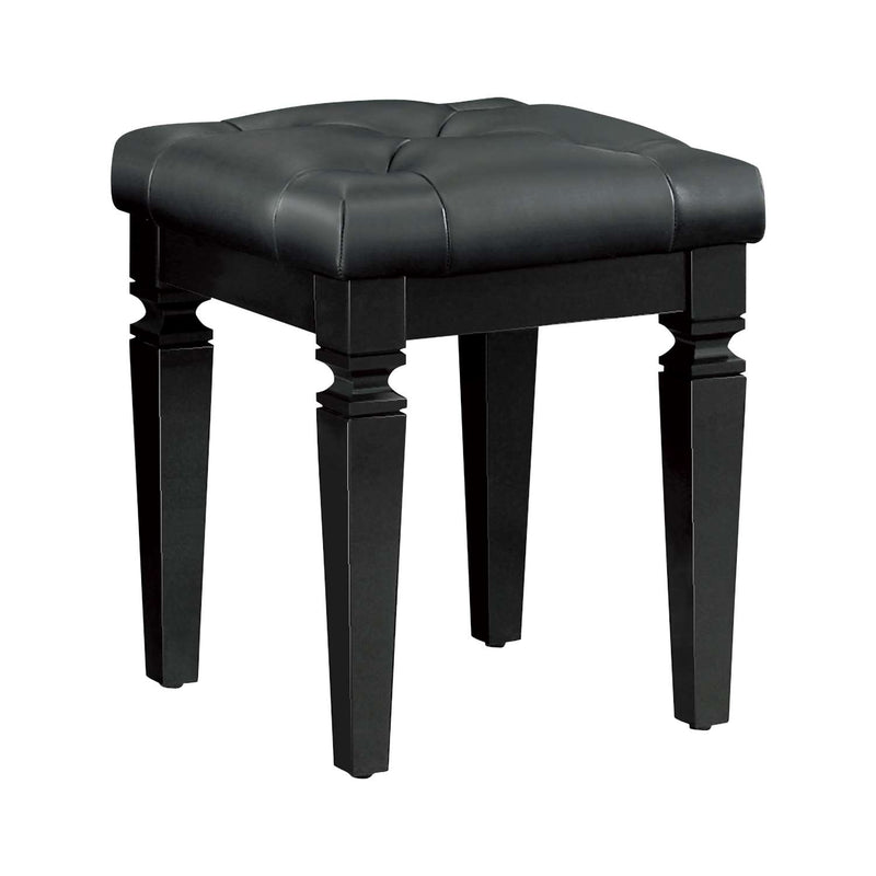 Mayall Vanity Stool - Black