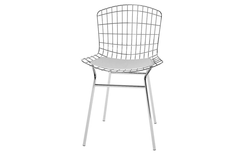 Venlo Chair - Silver/White