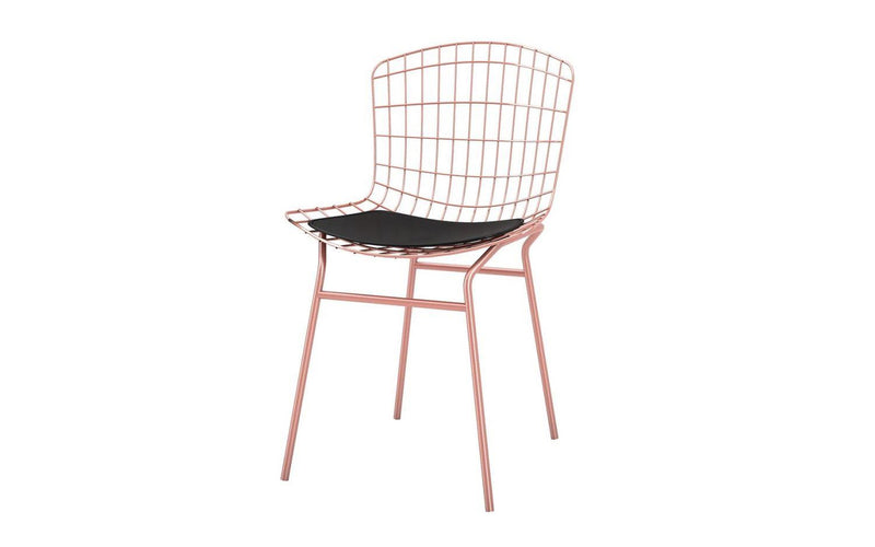 Venlo Chair - Rose Gold/Black