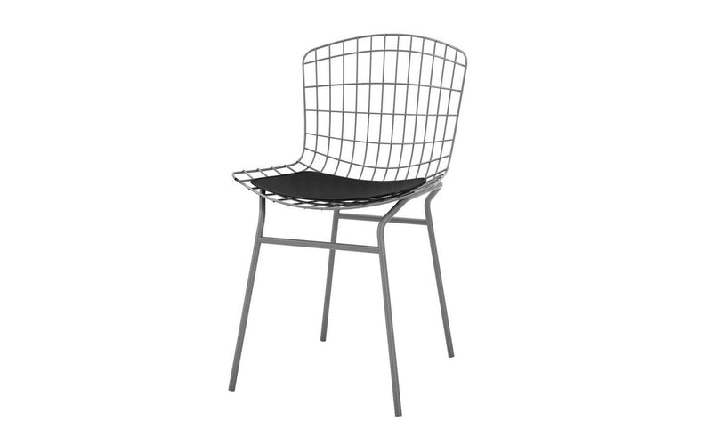 Venlo Chair - Charcoal Grey/Black