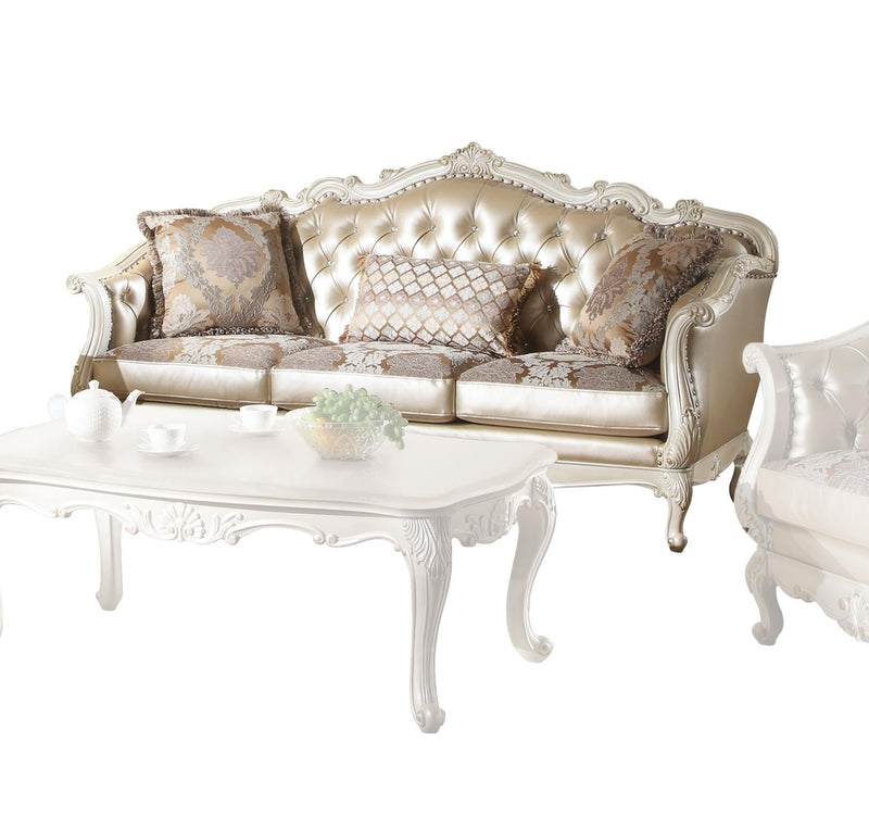 Dauphine Sofa - Pearl White