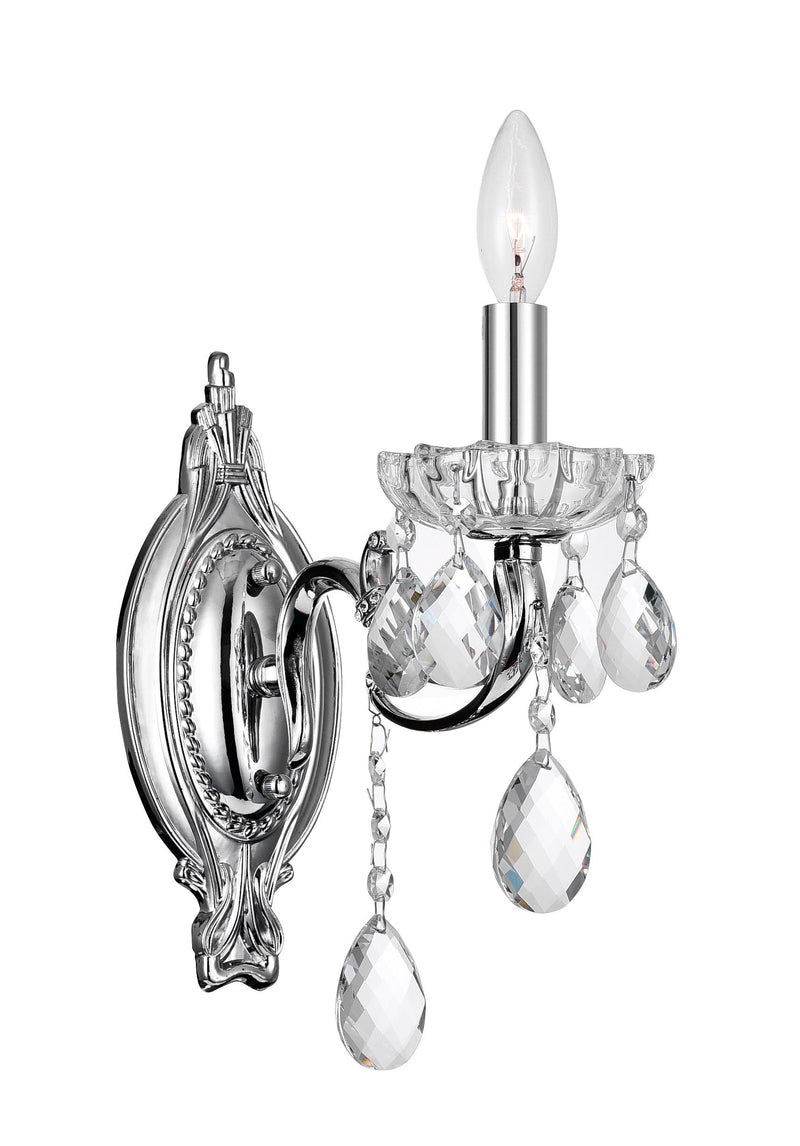 Flawless 1 Light Wall Sconce - Chrome