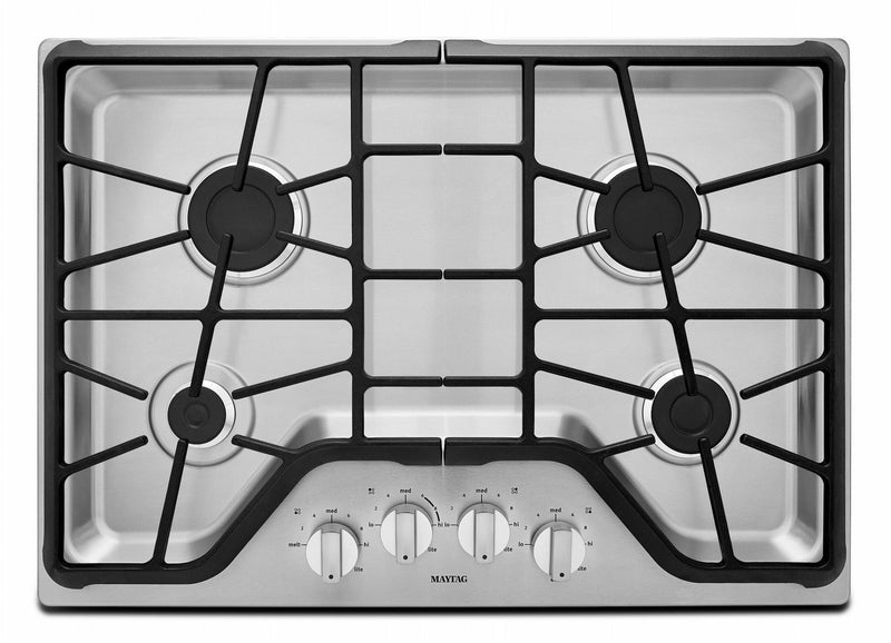 Maytag Stainless Steel 30" Gas Cooktop - MGC7430DS