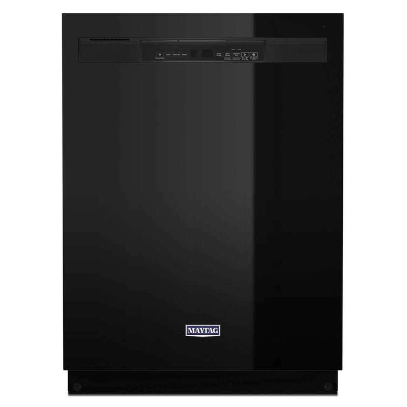 Maytag 24" Black dishwasher with Dual Power filtration (50 dBA) - MDB4949SKB