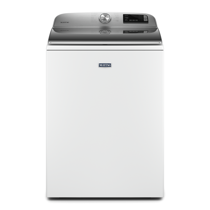 Maytag White Smart Top Load Washer (5.4 cu.ft.) - MVW6230HW