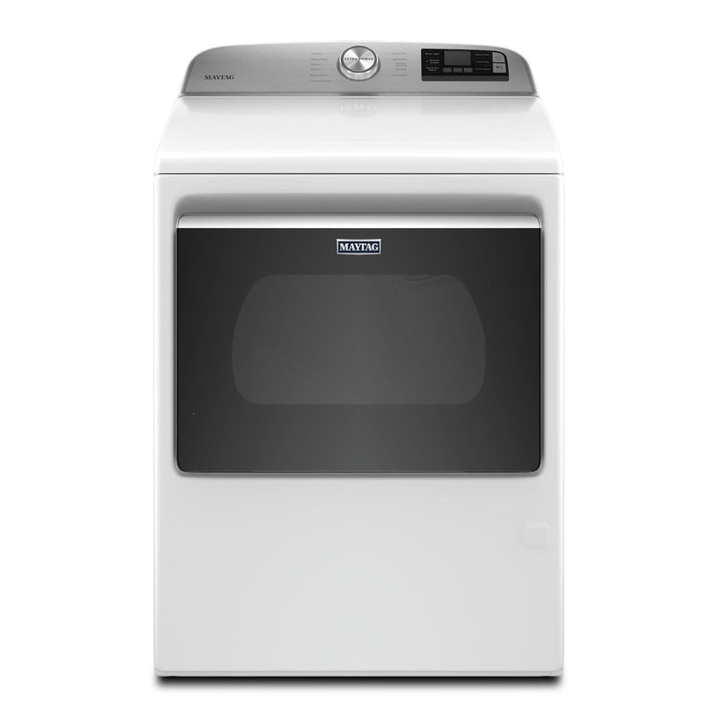 Maytag White Smart Gas Dryer (7.4 Cu.Ft.) - MGD6230HW
