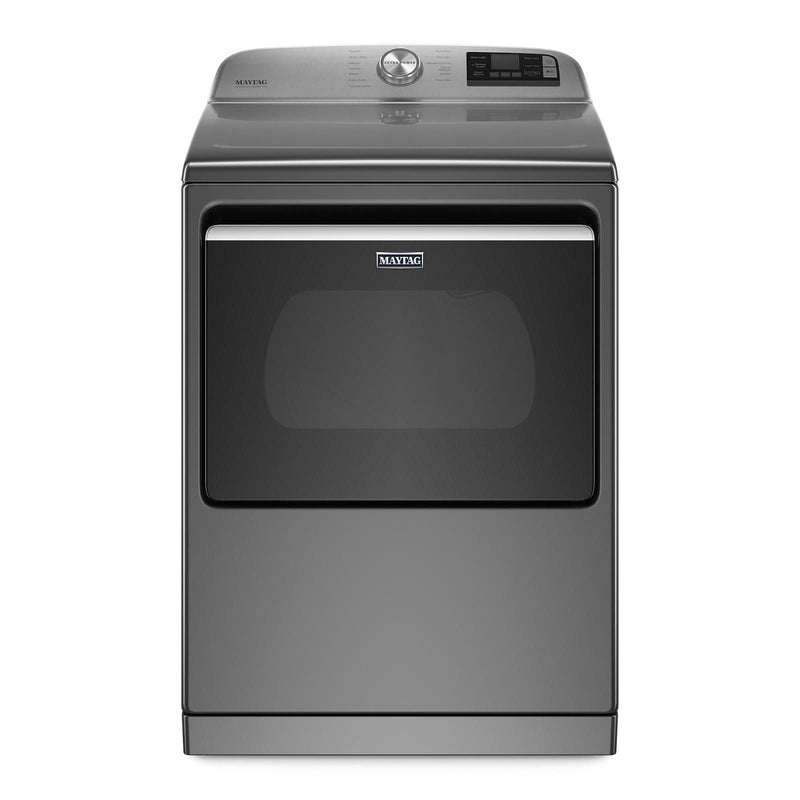 Maytag Metallic Slate Smart Electric Dryer with Steam (7.4 Cu.Ft.) - YMED7230HC