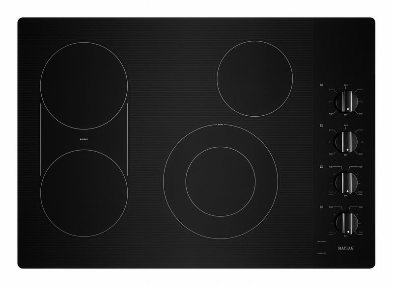 Maytag Black 30" Electric Cooktop - MEC8830HB