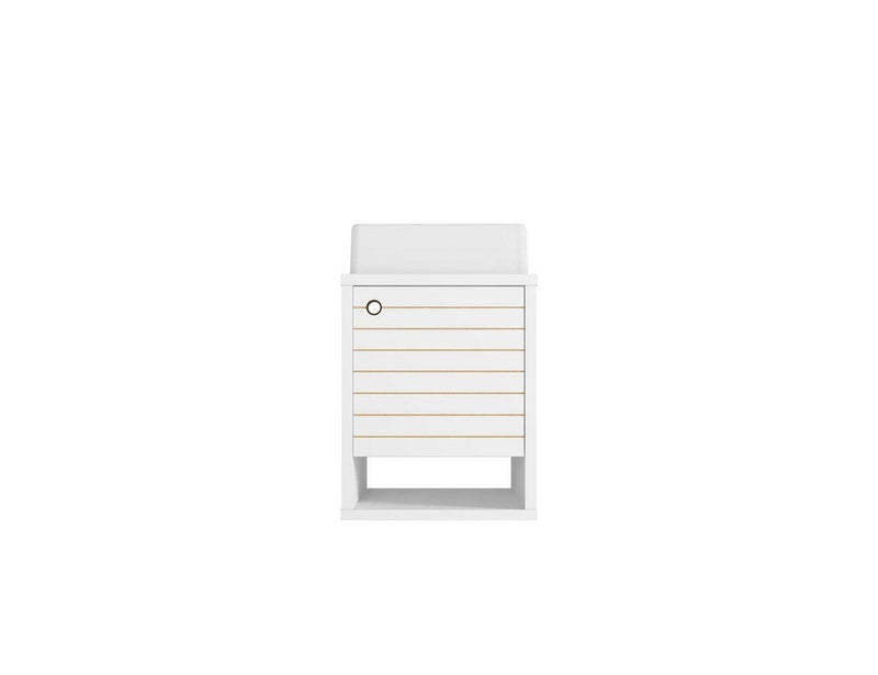 Lekedi 18" Floating Bathroom Vanity Sink - White