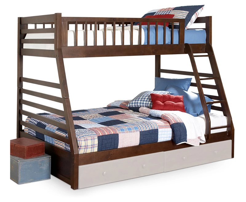 Galaxy Bunk Bed Set - Chocolate Cherry