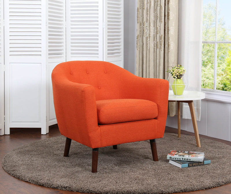 Ellen Accent Chair - Orange