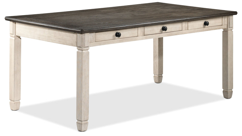 Calgie Dining Table - Antique White