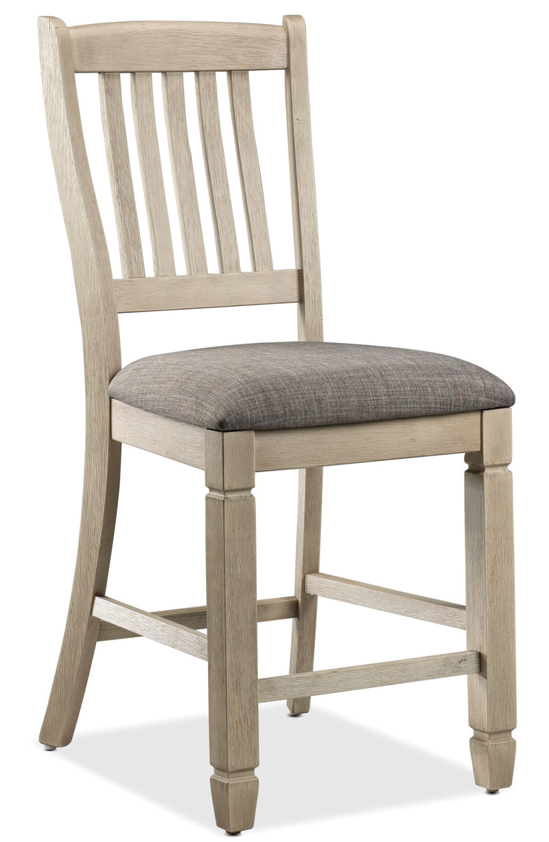 Calgie Counter-Height Side Chair - Antique White