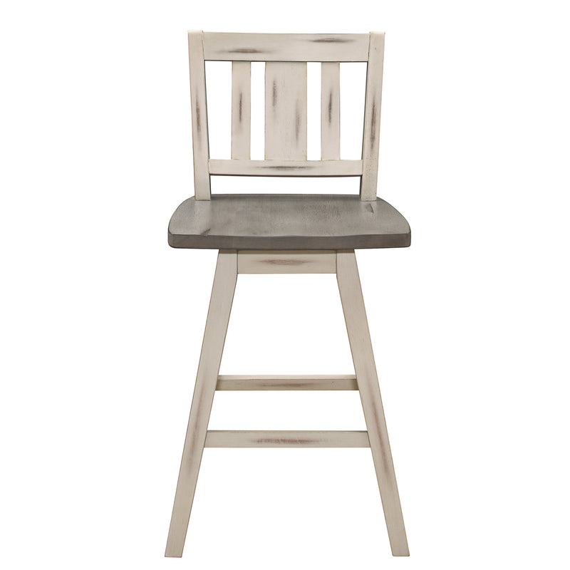 Maude Counter-Height Dining Chair - White/Grey