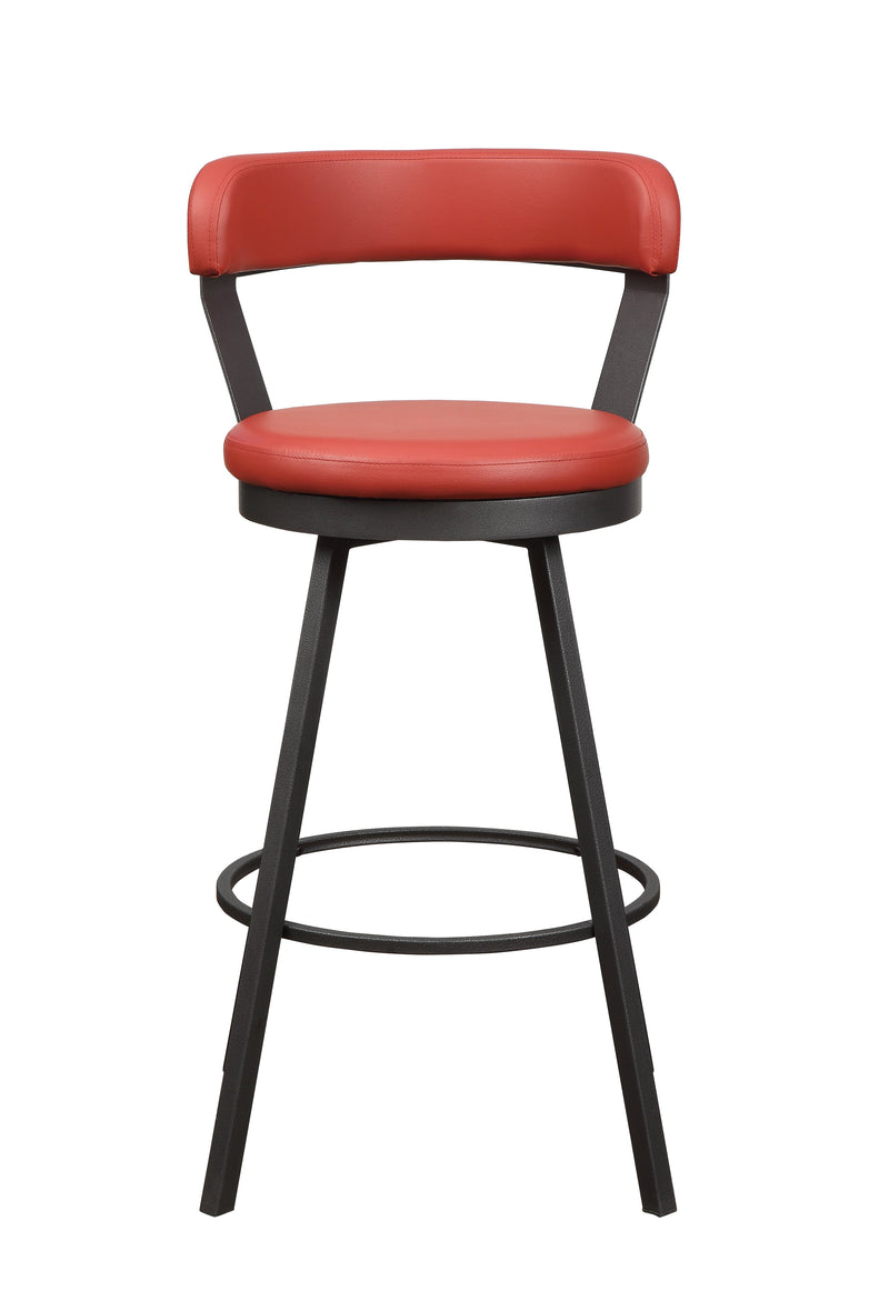 Staly Bar-Height Stool - Red