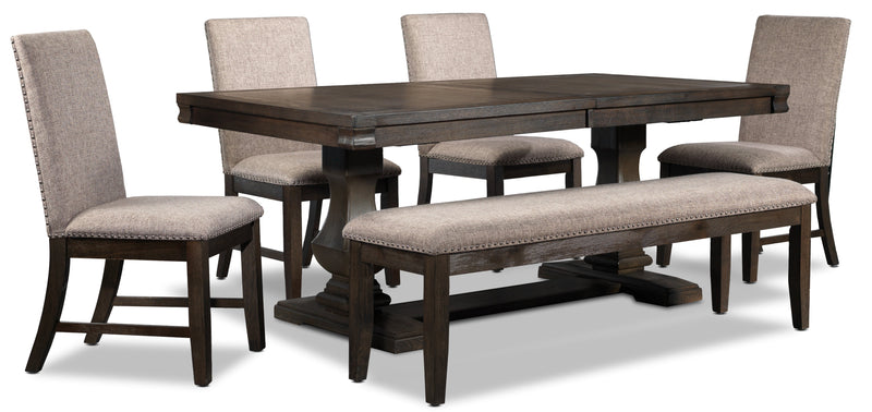 Lorelei 6-Piece Dining Room Set - Cherry