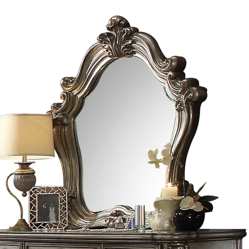 Escalera Mirror - Antique Platinum