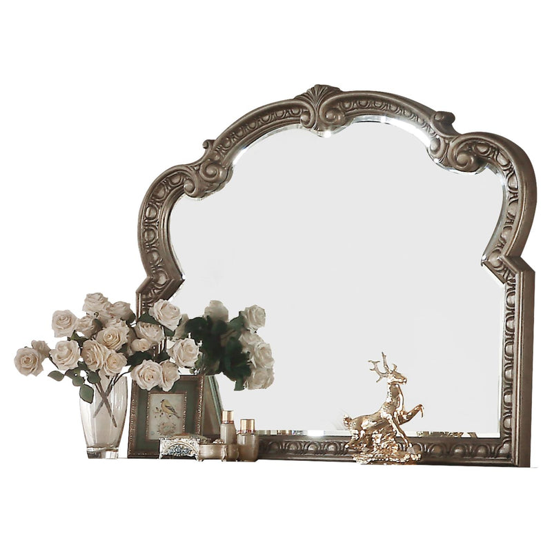 May Mirror - Antique Champagne