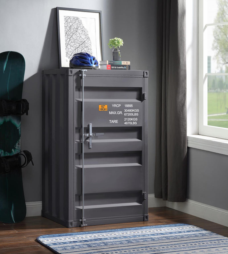 Konto Industrial Chest - Gunmetal Grey