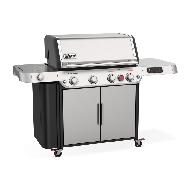 Weber Genesis Stainless Steel PREM SPX-435 4-Burner 72,000 BTU Propane BBQ - 36800001