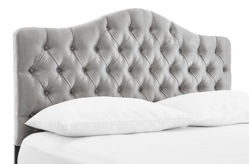 Linkoln Full Headboard - Light Grey