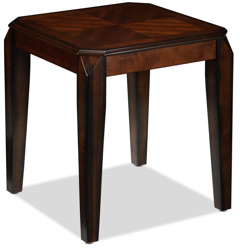 Maro End Table - Walnut