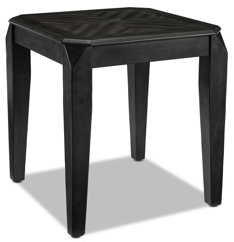 Levin End Table - Dark Grey