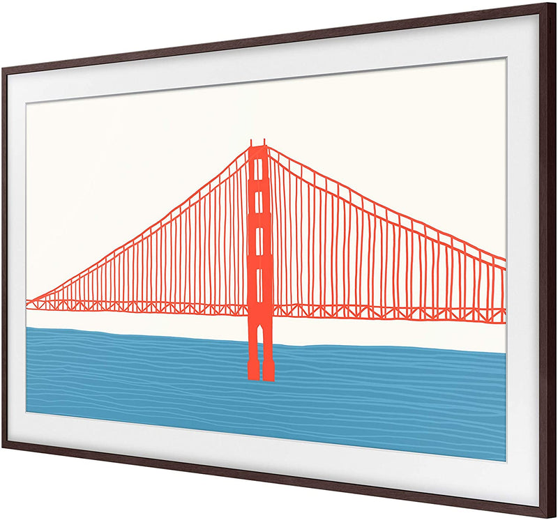 Samsung Modern Brown 65" Customizable Frame for 2021 The Frame TV - VG-SCFA65BWBZA
