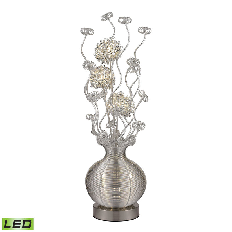 Lazelle Floral Display Floor Lamp