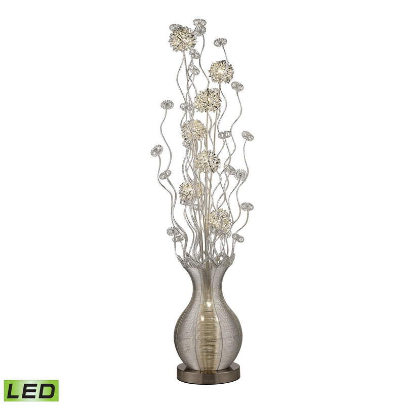 Uniontown Floral Display Led Floor Lamp